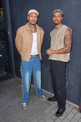 Jonathan Jona Steinig, Dion Brown at the LOVE ISLAND VIP Cinema Preview at Cinenova in Cologne on 03 09 2025