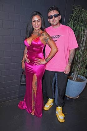 Jasmin Herren with boyfriend Philipp Bender at the LOVE ISLAND VIP movie preview at Cinenova in Cologne on 03 09 2025