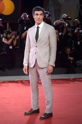 Louis Cancelmi attends the Cartier Glory To The Filmmaker Award 2025 and the In the Hand of Dante red carpet during the 82nd Venice International Film Festival in Venice, Italy on Wednesday, September 3, 2025.  VEN20250903825 RoccoxSpaziani