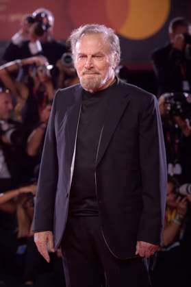 Franco Nero attends the Cartier Glory To The Filmmaker Award 2025 and the In the Hand of Dante red carpet during the 82nd Venice International Film Festival in Venice, Italy on Wednesday, September 3, 2025.  VEN20250903828 RoccoxSpaziani