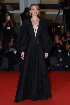In the Hand of Dante red carpet in Venice Emanuela Fanelli In the Hand of Dante premiere, 82nd Venice International Film Festival, Venice, Italy - 03 September 2025. CAP GOL GOL Venice Italy Copyright: xRickxGold CapitalxPicturesx