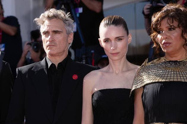 Celebrities attend the The Voice of Hind Rajab premiere on evening 8 of the 82nd Venice International Film Festival Featuring: Rooney Mara, Joaquin Phoenix Where: Venice, Italy When: 03 Sep 2025 Credit: Andrea Raffin KIKA Press Cover Images **NOT AVAILABLE FOR PUBLICATION IN ITALY** EDITORIAL USE ONLY. NOT FOR USE BY NEWSPAPERS BASED IN THE UK. Copyright: xx coverimg55046050