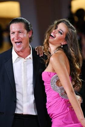 Venice In The Hand of Dante Premiere AM Vito Schnabel and Helena Althof attending the In The Hand of Dante Premiere as part of the 82nd Venice International Film Festival at the Lido in Venice, Italy on September 03, 2025. Photo by Aurore Marechal ABACAPRESS.COM Venice Italy  Copyright: xMarechalxAurore ABACAx