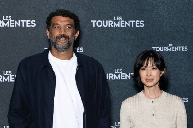 Les Tourmentes Paris Film Premiere Ramzy Bedia, Linh-Dan Pham attends Les Tourmentes Paris Film Premiere at UGC Les Halles on September 03, 2025 in Paris, France. Photo by Nasser Berzane ABACAPRESS.COM Paris France  Copyright: xBerzanexNasser ABACAx