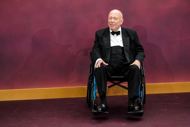 Julian Fellowes at the world premiere of the feature film Downton Abbey The Grand Finale Downton Abbey The Grand Finale at Odeon Luxe Leicester Square London, 03 09 2025 Foto:xJ.xEdwardsx xFuturexImagex downton_5914