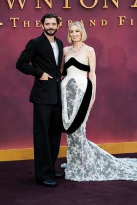 Michael C Fox and Laura Carmichael at the world premiere of Downton Abbey The Grand Finale Downton Abbey The Grand Finale at Odeon Luxe Leicester Square London, 03 09 2025 Foto:xJ.xEdwardsx xFuturexImagex downton_5936