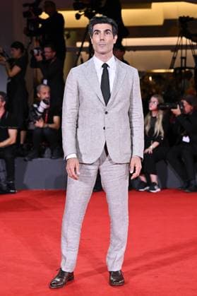 Venice In The Hand of Dante Premiere AM Louis Cancelmi attending the In The Hand of Dante Premiere as part of the 82nd Venice International Film Festival at the Lido in Venice, Italy on September 03, 2025. Photo by Aurore Marechal ABACAPRESS.COM Venice Italy  Copyright: xMarechalxAurore ABACAx