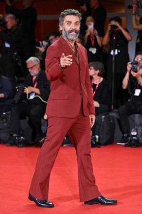Venice In The Hand of Dante Premiere AM Oscar Isaac attending the In The Hand of Dante Premiere as part of the 82nd Venice International Film Festival at the Lido in Venice, Italy on September 03, 2025. Photo by Aurore Marechal ABACAPRESS.COM Venice Italy  Copyright: xMarechalxAurore ABACAx