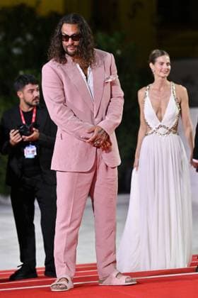 Venice In The Hand of Dante Premiere AM Jason Momoa attending the In The Hand of Dante Premiere as part of the 82nd Venice International Film Festival at the Lido in Venice, Italy on September 03, 2025. Photo by Aurore Marechal ABACAPRESS.COM Venice Italy  Copyright: xMarechalxAurore ABACAx
