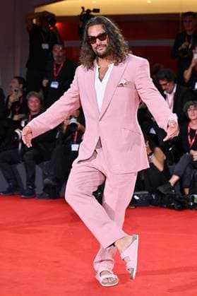 Venice In The Hand of Dante Premiere AM Jason Momoa attending the In The Hand of Dante Premiere as part of the 82nd Venice International Film Festival at the Lido in Venice, Italy on September 03, 2025. Photo by Aurore Marechal ABACAPRESS.COM Venice Italy  Copyright: xMarechalxAurore ABACAx