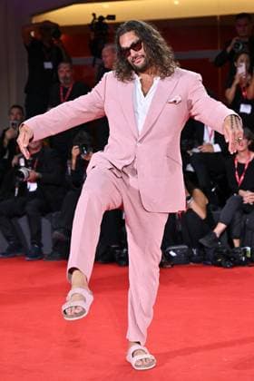 Venice In The Hand of Dante Premiere AM Jason Momoa attending the In The Hand of Dante Premiere as part of the 82nd Venice International Film Festival at the Lido in Venice, Italy on September 03, 2025. Photo by Aurore Marechal ABACAPRESS.COM Venice Italy  Copyright: xMarechalxAurore ABACAx
