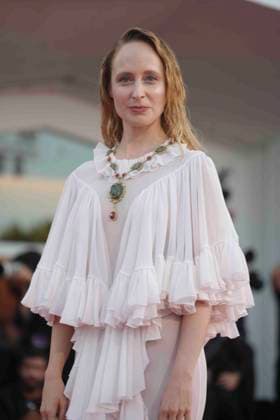 CELEBRITES : Festival international du film de Venise - 03 09 Venice, Italy, September 03 2025. FANNI WROCHNA the red carpet for the screening of the film Duse at the 82nd Venice International Film Festival in Venice, Italy. Laurent Lairys PSNEWZ VENISEItaly  Copyright: xLaurentxLairysx