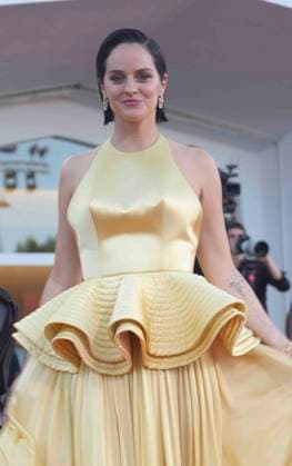 CELEBRITES : Festival international du film de Venise - 02 09 Venice, Italy, September 03 2025. NOEMIE MERLANT the red carpet for the screening of the film Duse at the 82nd Venice International Film Festival in Venice, Italy. Laurent Lairys PSNEWZ VENISEItaly  Copyright: xLaurentxLairysx
