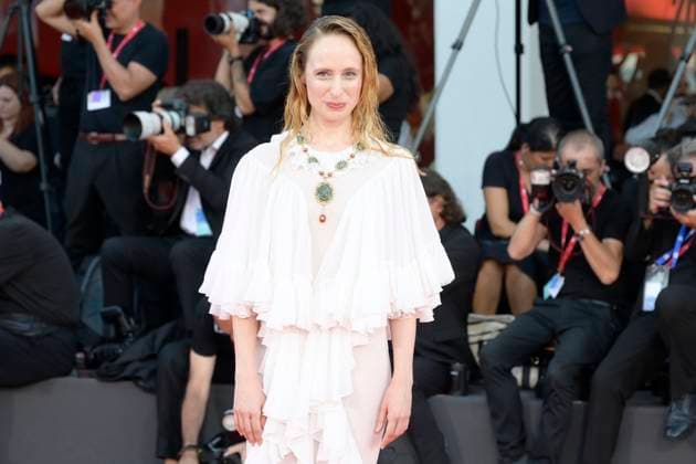 Duse red carpet in Venice Lido, Italy - 03 Sep 2025 Fanni Wrochn attends the Duse red carpet during 82nd Venice Film Festival in Venice Lido at Palazzo del cinema. Venice Lido Italy Copyright: xMarioxCartellix xSOPAxImagesx _DSC6082