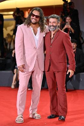 Venice In The Hand of Dante Premiere AM Jason Momoa and Oscar Isaac attending the In The Hand of Dante Premiere as part of the 82nd Venice International Film Festival at the Lido in Venice, Italy on September 03, 2025. Photo by Aurore Marechal ABACAPRESS.COM Venice Italy  Copyright: xMarechalxAurore ABACAx