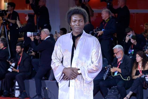 In the hand of Dante red carpet in Venice Lido, Italy - 03 Sept 2025 Benjamin Clementine attends the In the hand of Dante red carpet during the 82nd Venice Film Festival at Palazzo del cinema. Venice Lido Italy Copyright: xMarioxCartellix xSOPAxImagesx _DSC6389