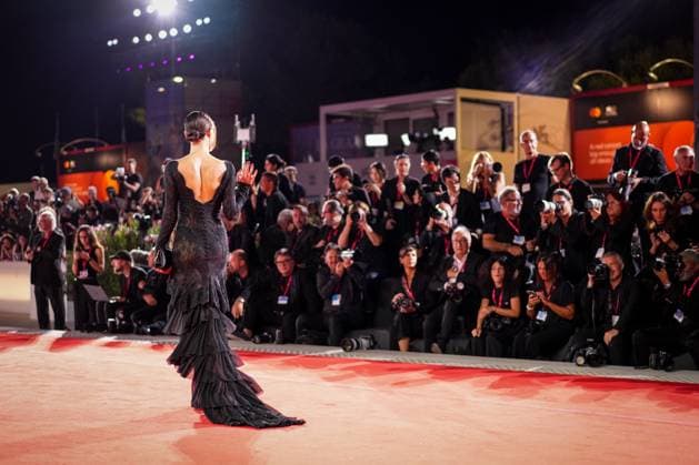 In the Hand of Dante red carpet during the 82nd Venice International Film Festival in Venice, Italy on 03 September 2025. Devon Lee Carlson attends the In the Hand of Dante red carpet during the 82nd Venice International Film Festival in Venice, Italy on 03 September 2025., Credit:Stefano Costantino TTL Avalon Italy, Venice  Copyright: xStefanoxCostantinoxTTLx xAvalonx 1033953567