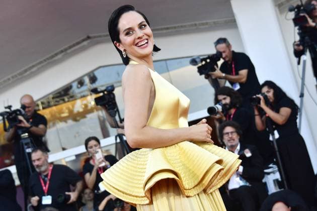 82eme Festival International du Film de Venise Mostra de Venise DUSE Premiere at the 82nd International Venice Film festival Noémie Merlant attend the Duse red carpet 448305 2025 09 03 Venice Italy  Copyright: xThomasxBohlenx STAR_448305_046