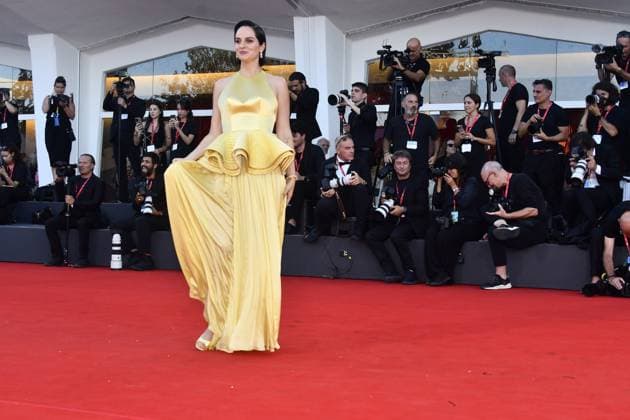 82eme Festival International du Film de Venise Mostra de Venise DUSE Premiere at the 82nd International Venice Film festival Noémie Merlant attend the Duse red carpet 448305 2025 09 03 Venice Italy  Copyright: xThomasxBohlenx STAR_448305_056
