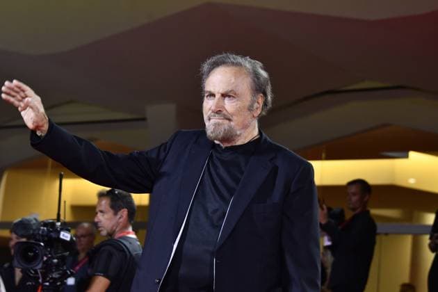 82eme Festival International du Film de Venise Mostra de Venise IN THE HAND OF DANTE Premiere at the 82nd International Venice Film festival Franco Nero attend the Cartier Glory To The Filmmaker Award 2025 and the In the Hand of Dante red carpet 448305 2025 09 03 Venice Italy  Copyright: xThomasxBohlenx STAR_448305_066