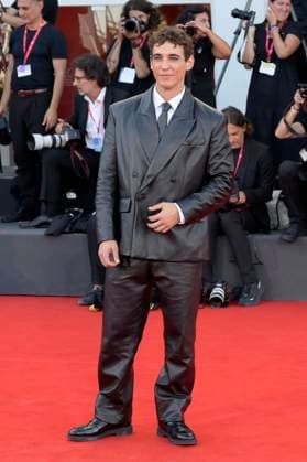 Miguel Herran at the premiere of the feature film Duse at the Biennale di Venezia 2025 82 Venice International Film Festival at the Palazzo del Cinema Venice, 03 09 2025 Foto:xA.xM.xTinghinox xFuturexImagex duse_5706