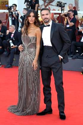 Rosa Perrotta and Pietro Tartaglione at the premiere of the feature film Duse at the Biennale di Venezia 2025 82 Venice International Film Festival at the Palazzo del Cinema Venice, 03 09 2025 Foto:xA.xM.xTinghinox xFuturexImagex duse_5716