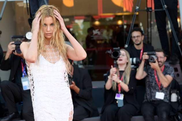 Stella Maxwell at the premiere of the feature film Duse at the Biennale di Venezia 2025 82 Venice International Film Festival at the Palazzo del Cinema Venice, 03 09 2025 Foto:xA.xM.xTinghinox xFuturexImagex duse_5727