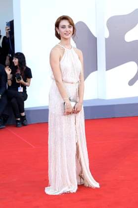 Gaja Masciale at the premiere of the feature film Duse at the Biennale di Venezia 2025 82 Venice International Film Festival at the Palazzo del Cinema Venice, 03 09 2025 Foto:xA.xM.xTinghinox xFuturexImagex duse_5737