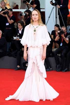 Fanni Wrochna at the premiere of the feature film Duse at the Biennale di Venezia 2025 82 Venice International Film Festival at the Palazzo del Cinema Venice, 03 09 2025 Foto:xA.xM.xTinghinox xFuturexImagex duse_5748