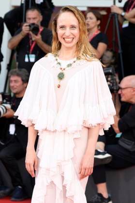 Fanni Wrochna at the premiere of the feature film Duse at the Biennale di Venezia 2025 82 Venice International Film Festival at the Palazzo del Cinema Venice, 03 09 2025 Foto:xA.xM.xTinghinox xFuturexImagex duse_5751