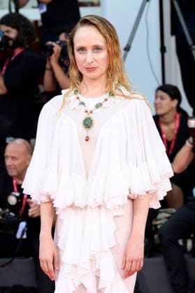Fanni Wrochna at the premiere of the feature film Duse at the Biennale di Venezia 2025 82 Venice International Film Festival at the Palazzo del Cinema Venice, 03 09 2025 Foto:xA.xM.xTinghinox xFuturexImagex duse_5753