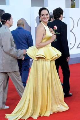Noemie Merlant at the premiere of the feature film Duse at the Biennale di Venezia 2025 82 Venice International Film Festival at the Palazzo del Cinema Venice, 03 09 2025 Foto:xA.xM.xTinghinox xFuturexImagex duse_5777