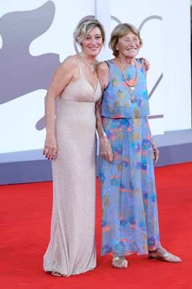 Valeria Bruni Tedeschi with mother Marisa Borini at the premiere of the feature film Duse at the Biennale di Venezia 2025 82 Venice International Film Festival at the Palazzo del Cinema Venice, 03 09 2025 Foto:xA.xM.xTinghinox xFuturexImagex duse_5787