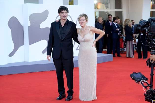 Pietro Marcello and Valeria Bruni Tedeschi at the premiere of the feature film Duse at the Biennale di Venezia 2025 82 Venice International Film Festival at the Palazzo del Cinema Venice, 03 09 2025 Foto:xA.xM.xTinghinox xFuturexImagex duse_5814