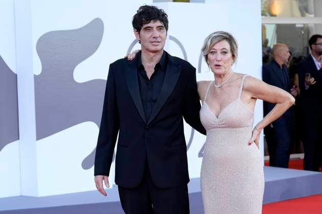 Pietro Marcello and Valeria Bruni Tedeschi at the premiere of the feature film Duse at the Biennale di Venezia 2025 82 Venice International Film Festival at the Palazzo del Cinema Venice, 03 09 2025 Foto:xA.xM.xTinghinox xFuturexImagex duse_5815