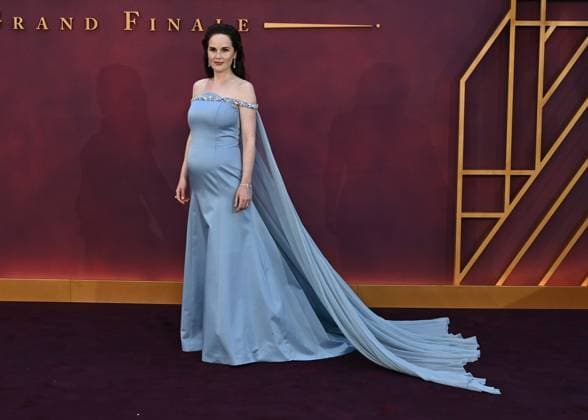 Michelle Dockery attends Downton Abbey: The Grand Finale World Premiere at the at Odeon Luxe Leicester Square in London, England. UK. Wednesday 3rd September 2025. Copyright: xJamesxWarrenx adyow204
