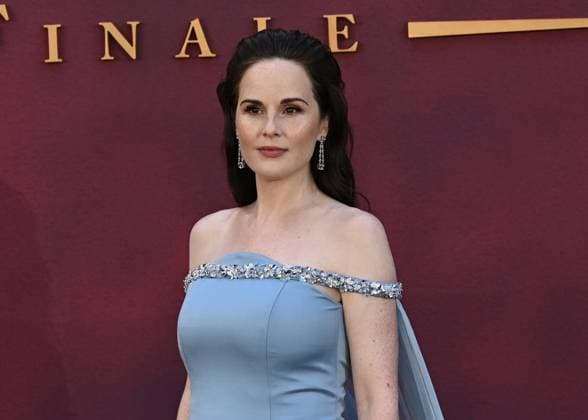 Michelle Dockery attends Downton Abbey: The Grand Finale World Premiere at the at Odeon Luxe Leicester Square in London, England. UK. Wednesday 3rd September 2025. Copyright: xJamesxWarrenx adyow205