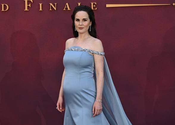 Michelle Dockery attends Downton Abbey: The Grand Finale World Premiere at the at Odeon Luxe Leicester Square in London, England. UK. Wednesday 3rd September 2025. Copyright: xJamesxWarrenx adyow206