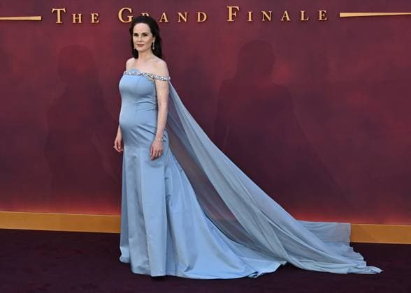 Michelle Dockery attends Downton Abbey: The Grand Finale World Premiere at the at Odeon Luxe Leicester Square in London, England. UK. Wednesday 3rd September 2025. Copyright: xJamesxWarrenx adyow207