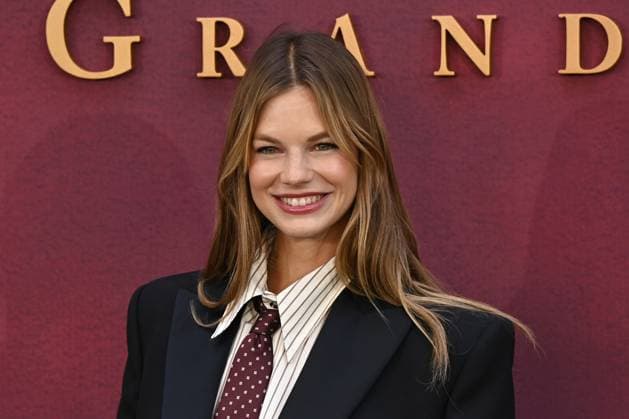 Nadine Leopold attends Downton Abbey: The Grand Finale World Premiere at the at Odeon Luxe Leicester Square in London, England. UK. Wednesday 3rd September 2025. Copyright: xJamesxWarrenx adyow308