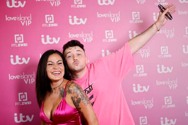 TV star Jasmin Herren with her boyfriend and singer Philipp Bender at the premiere of the new season of the dating show Love Island VIP at the Cinenova cinema the new season will be broadcast on RTL2 from September 11 Cologne, 03 09 2025 NRW Germany Copyright: xChristophxHardtx