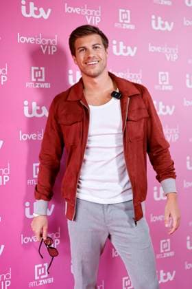 Reality TV participant Josh Stanley at the premiere of the new season of the dating show Love Island VIP at the Cinenova cinema the new season will be broadcast on RTL2 from September 11 Cologne, 03 09 2025 NRW Germany Copyright: xChristophxHardtx