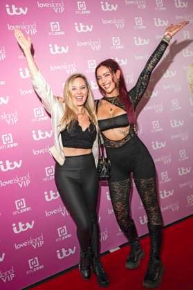 Jessica Faust and Aline Jost at the premiere of the new season of the dating show Love Island VIP at the Cinenova cinema in Cologne, 03 09 2025 Foto:xT.xNgox xFuturexImagex island_5932