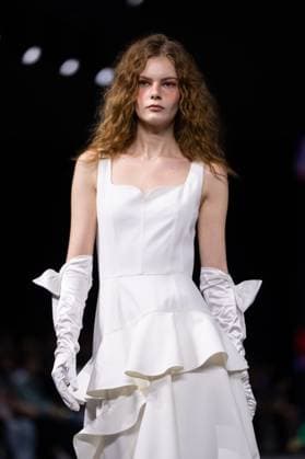 Seoul Fashion Week 2026 SEOUL, SOUTH KOREA - SEPTEMBER 4: A model walks the runway to present a creation during the GREEDILOUS show at Seoul Fashion Week 2026 Spring Summer in Seoul, South Korea on September 4, 2025. Hwawon Ceci Lee Anadolu Seoul South Korea. Editorial use only. Please get in touch for any other usage.  Copyright: x2025xAnadoluxHwawonxCecixLeex