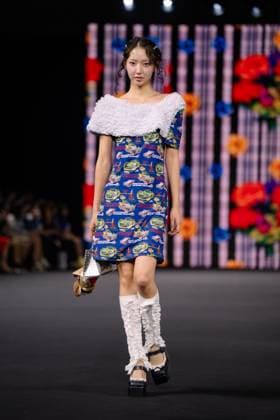 Seoul Fashion Week 2026 SEOUL, SOUTH KOREA - SEPTEMBER 4: A model walks the runway to present a creation during the GREEDILOUS show at Seoul Fashion Week 2026 Spring Summer in Seoul, South Korea on September 4, 2025. Hwawon Ceci Lee Anadolu Seoul South Korea. Editorial use only. Please get in touch for any other usage.  Copyright: x2025xAnadoluxHwawonxCecixLeex