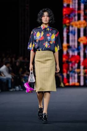 Seoul Fashion Week 2026 SEOUL, SOUTH KOREA - SEPTEMBER 4: A model walks the runway to present a creation during the GREEDILOUS show at Seoul Fashion Week 2026 Spring Summer in Seoul, South Korea on September 4, 2025. Hwawon Ceci Lee Anadolu Seoul South Korea. Editorial use only. Please get in touch for any other usage.  Copyright: x2025xAnadoluxHwawonxCecixLeex