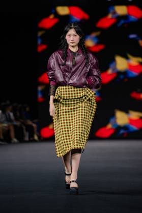 Seoul Fashion Week 2026 SEOUL, SOUTH KOREA - SEPTEMBER 4: A model walks the runway to present a creation during the GREEDILOUS show at Seoul Fashion Week 2026 Spring Summer in Seoul, South Korea on September 4, 2025. Hwawon Ceci Lee Anadolu Seoul South Korea. Editorial use only. Please get in touch for any other usage.  Copyright: x2025xAnadoluxHwawonxCecixLeex