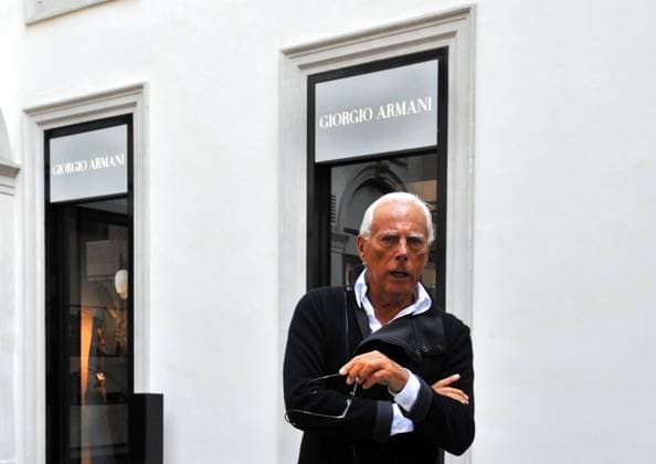 Stock Photos, Italy: MILAN - MILAN - PRESENTATION OF THE CLOTHING STORE, NEW GIORGIO ARMANI BOUTIQUE IN VIA MONTENAPOLEONE 2 (MILAN - 2008-09-16, ) ps the photo can be used respecting the context in which it was taken, and without defamatory intent of the decorum of the people represented Stock Photos Italy  - ZUMAp169 20250904_zea_p169_753 Copyright: xDuilioxPiaggesix