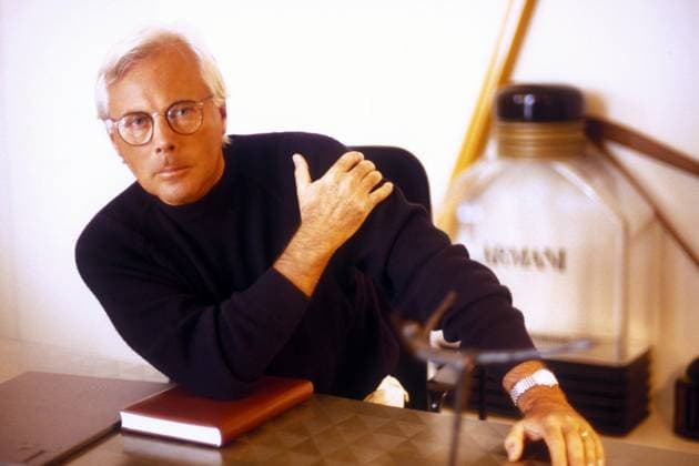 RECORD DATE NOT STATED Giorgio Armani in appointment Milan 1989 Contact us before any web use 190997 0000 00 00 Milan Italy Armani, Giorgio  Copyright: xGuyxMarineaux STAR_190997_017