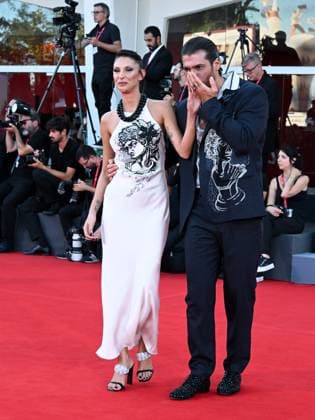 Venice, 82nd Venice International Film Festival 2025 - Evening 9. Red Carpet for the film Elisa. Pictured: Sara Bluma, Can Yaman  Copyright: xManuelexMangiarottix xipa-agency.netx xPoolxPhotoxEventsx06x IPA_Agency_IPA64133733